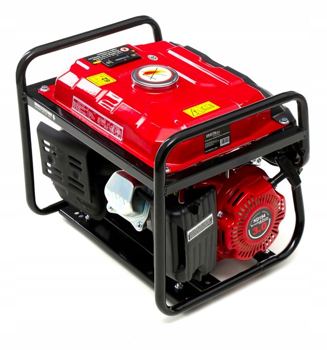 Benzininis vienfazis elektros generatorius 1500W KD146 - Sodrinta.lt