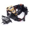 Prožektorius 1xT6LED+2xQ5LED ant galvos, įkraunamas KD1246 - Sodrinta.lt