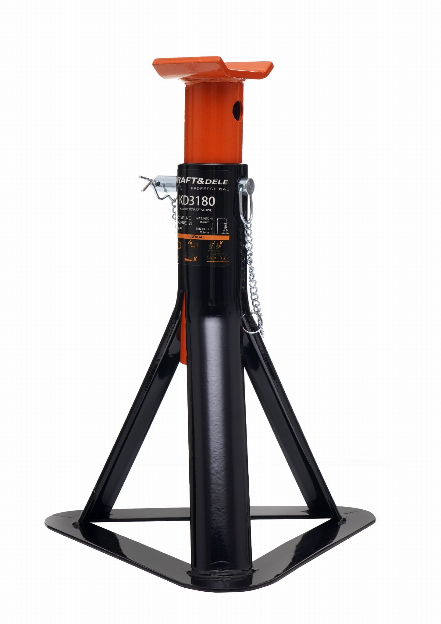 Automobiliniai atraminiai stovai 2T 265–365 mm KD3180 - Sodrinta.lt