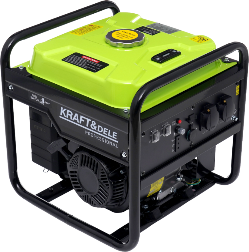 Inverterinis generatorius KD687 4 kW (maks. 4,3 kW) - Image 5