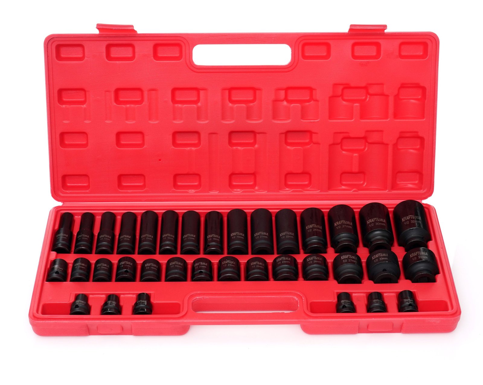 Smūginės galvutės 1/2" 35 vnt. rinkinys KD11757 - Sodrinta.lt