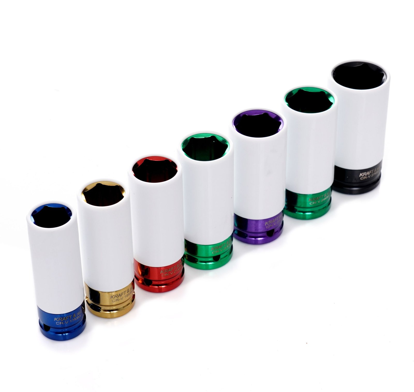 Smūginių galvučių rinkinys 7 vnt., 1/2", 79 mm KD11752 - Sodrinta.lt