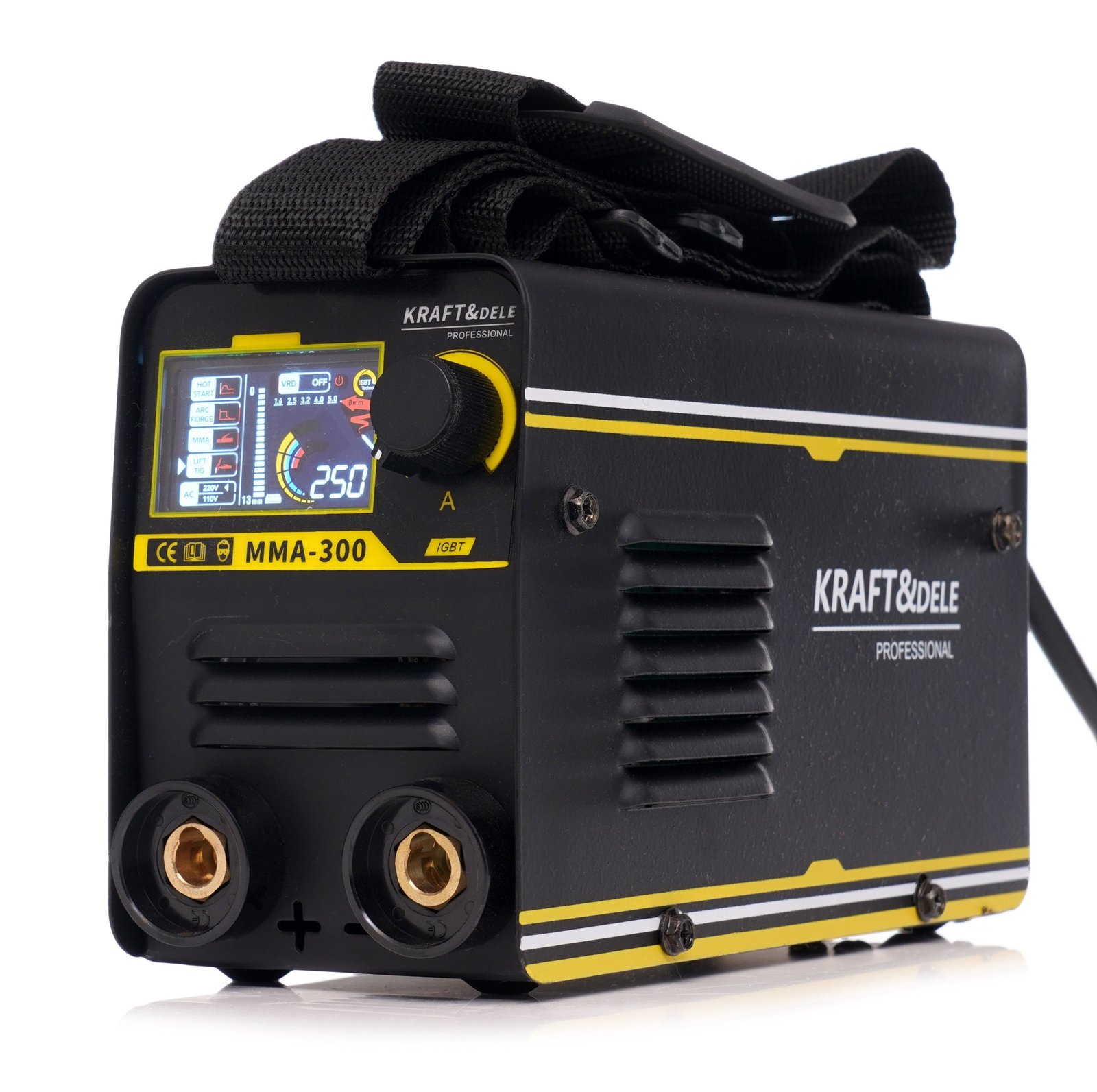 Inverterinis suvirinimo aparatas MMA IGBT LCD 300A KD1868 - Sodrinta.lt