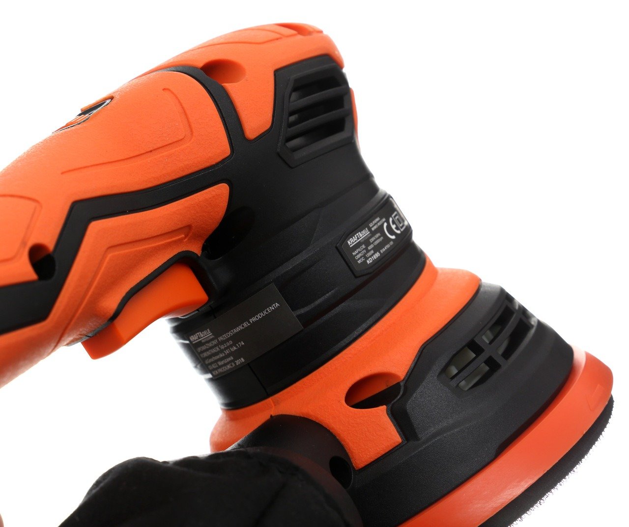 Ekscentrinis šlifuoklis 1200W KRAFT&DELE KD1695 - Sodrinta.lt