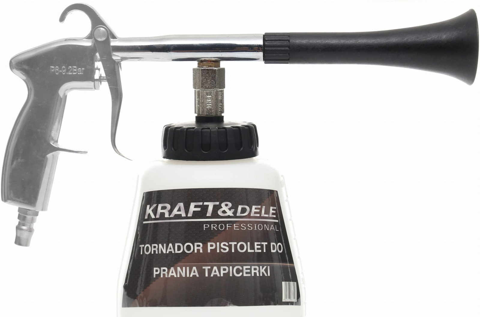 TAPICERIJOS PLOVIMO PISTOLETAS SU PUTŲ GENERATORIUMI TORNADOR KD10378 - Sodrinta.lt