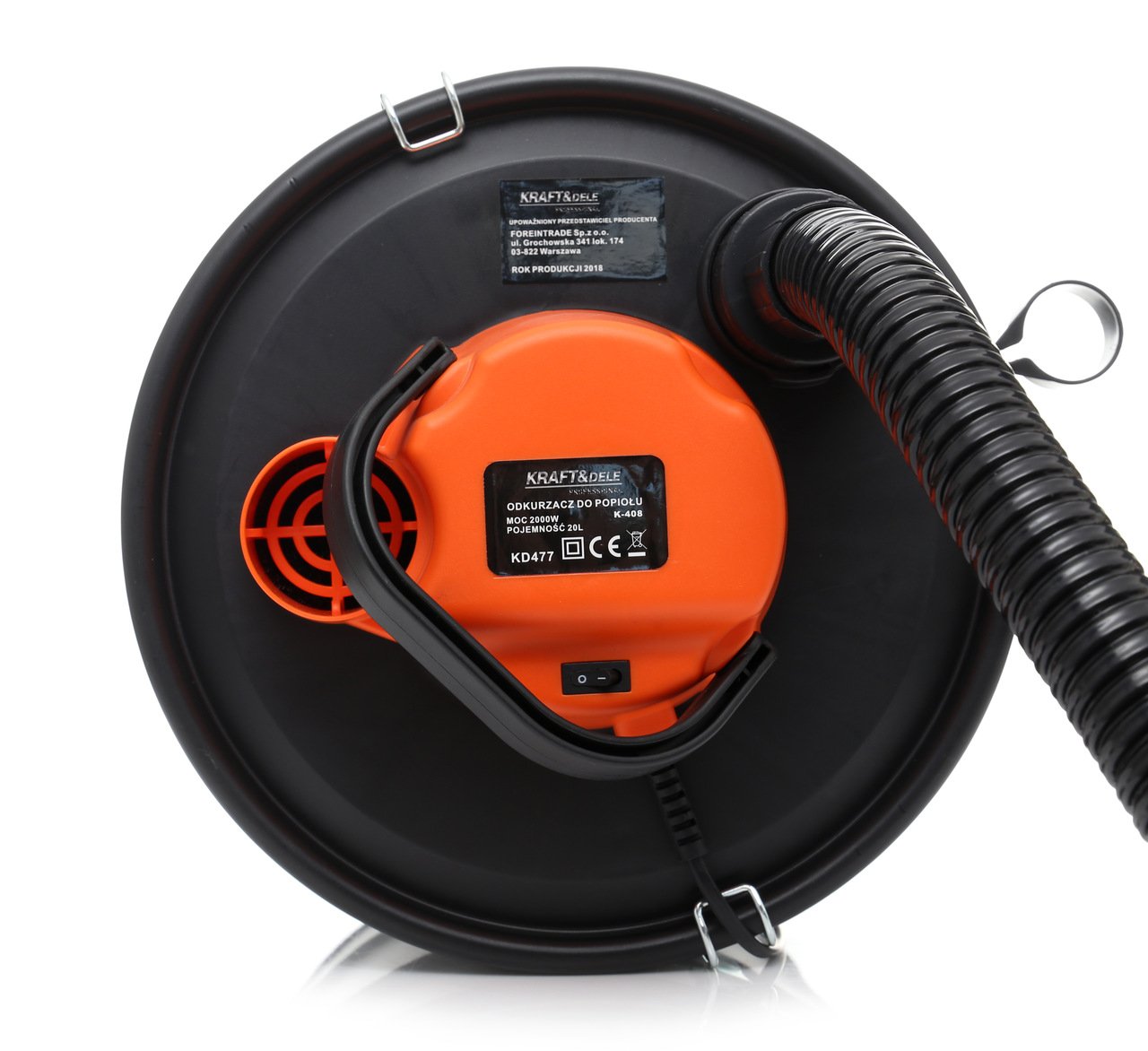 Pelenų siurblys 2000W. 20ltr. KD477 - Sodrinta.lt