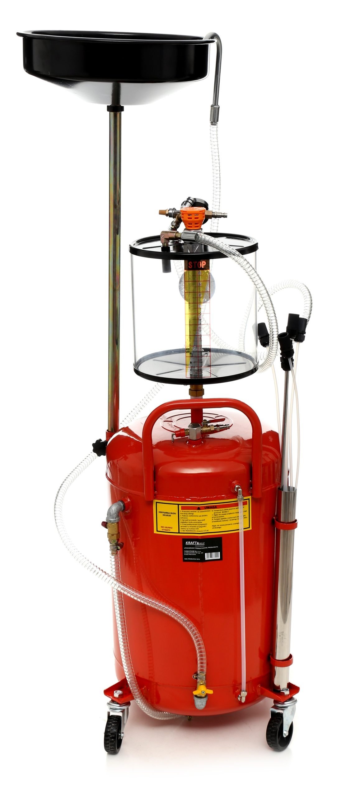 Pneumatinė alyvos išsiurbimo talpa 80 l KD10520 - Sodrinta.lt
