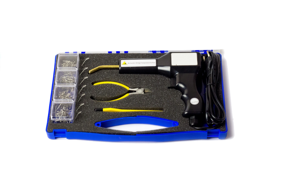 Plastiko suvirinimo aparatas 50W su 200vnt. kabių rinkiniu KD864 - Sodrinta.lt