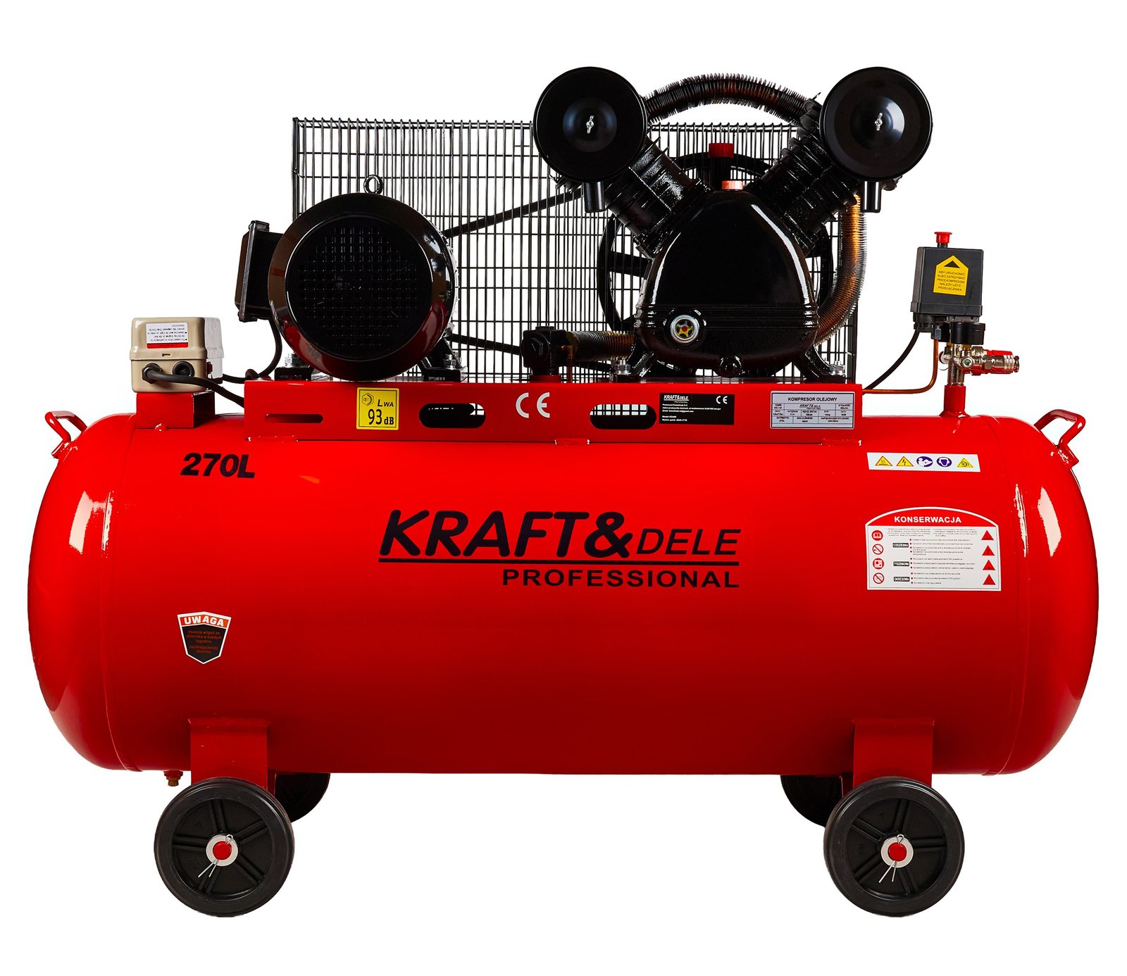 Tepalinis oro kompresorius 270 l, 400 V KD409 - Image 5