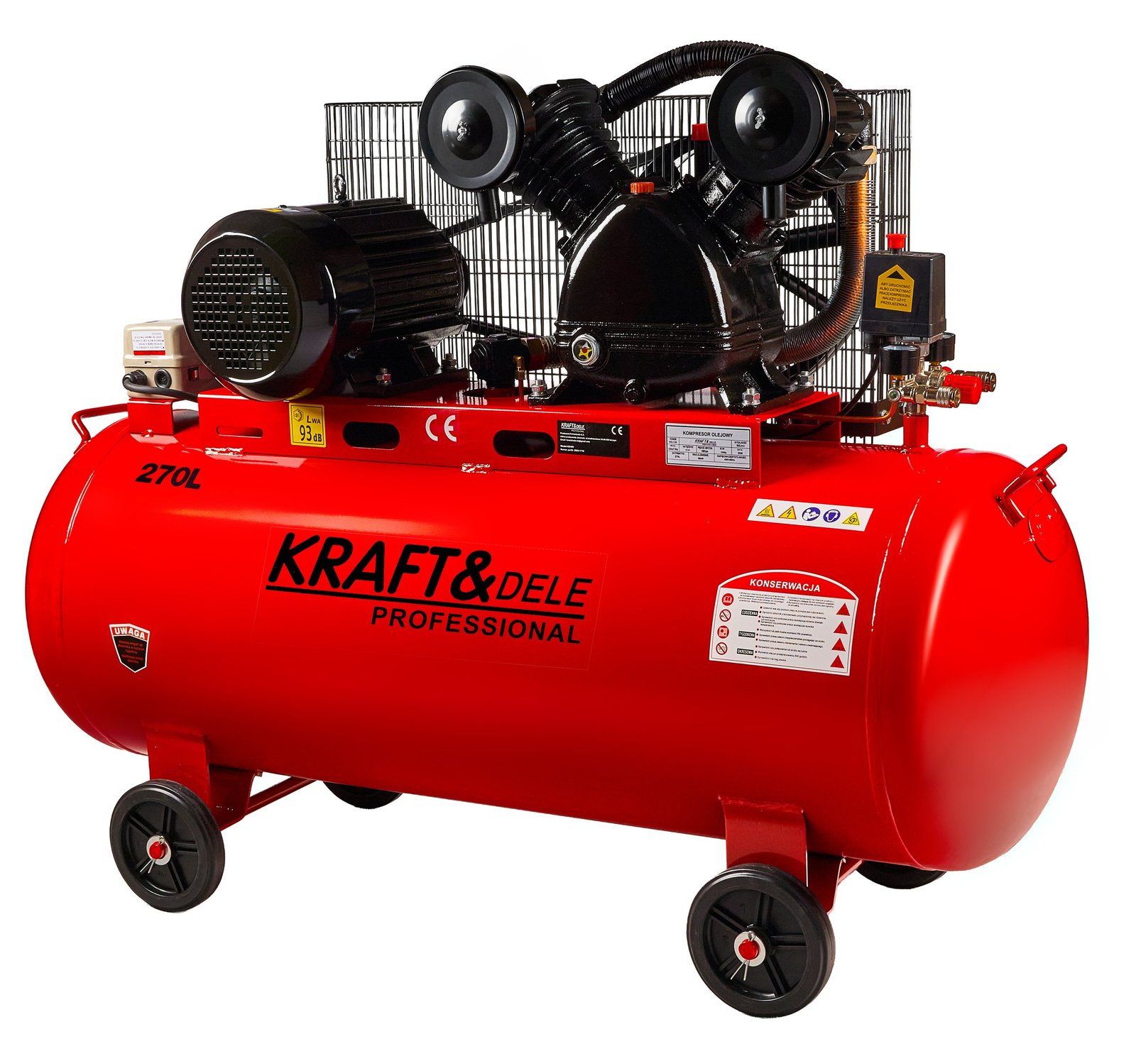 Tepalinis oro kompresorius 270 l, 400 V KD409 - Image 4