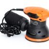 EKSCENTRINIS ŠLIFUOKLIS 110W + DULKIŲ MAIŠAS KD1684 - Sodrinta.lt