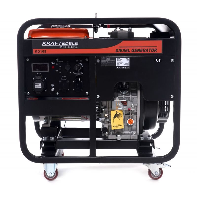 Dyzelinis elektros generatorius KRAFTDELE 9KW / 230V KD169 - Sodrinta.lt
