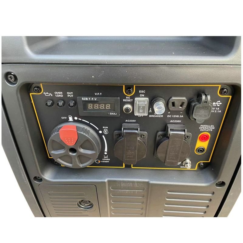 Benzininis inverterinis elektros generatorius 4200W 230V KD186 - Sodrinta.lt