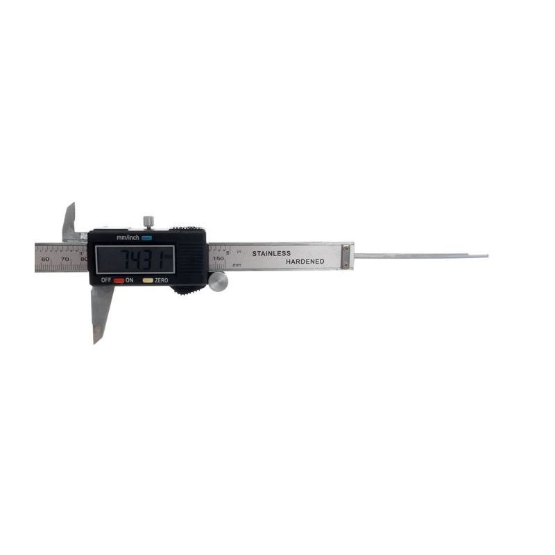 Elektroninis skaitmeninis slankmatis 0–150 mm KD10299 - Sodrinta.lt