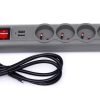 Prailginimo laidas su USB, 1,5 m, KD4033 - Sodrinta.lt