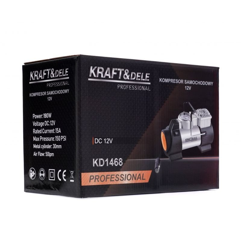 Automobilinis kompresorius 12V 190W KD1468 - Sodrinta.lt