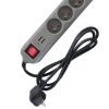 Prailginimo laidas su USB, 1,5 m, KD4033 - Sodrinta.lt