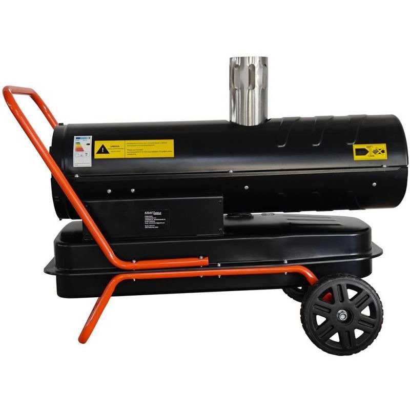 Dyzelinis oro šildytuvas su kaminu 30 kW KD11715 - Sodrinta.lt