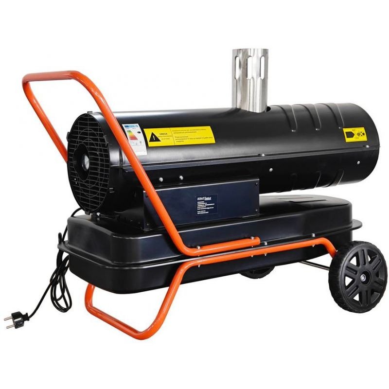 Dyzelinis oro šildytuvas su kaminu 30 kW KD11715 - Sodrinta.lt