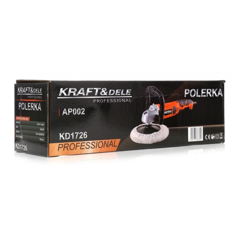 Elektrinis poliravimo įrankis 2600W KD1726 - Sodrinta.lt