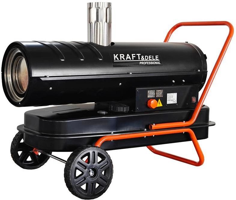 Dyzelinis oro šildytuvas su kaminu 30 kW KD11715 - Sodrinta.lt