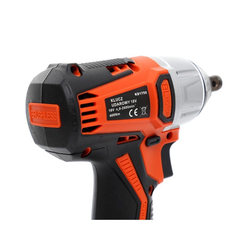 Akumuliatorinis smūginis veržliasukis 18V (BE PAKROVĖJO IR AKUMULIATORIAUS) KD1750 - Sodrinta.lt