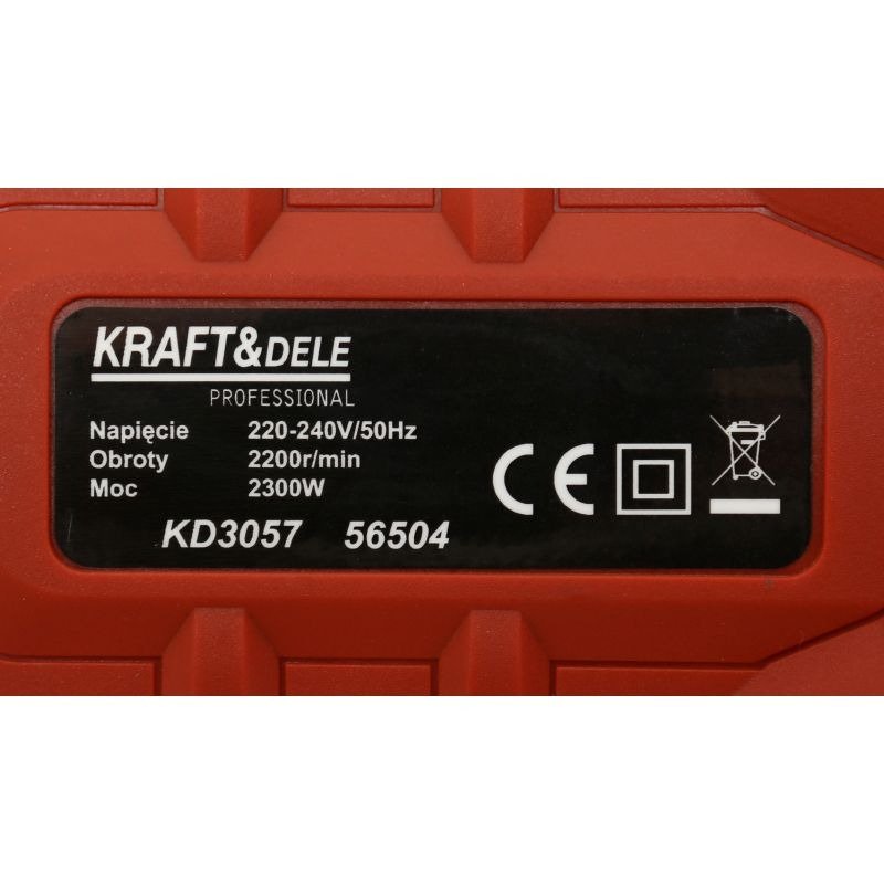 Elektrinis smūginis veržliaraktis KRAFT&DELE KD3057 - Sodrinta.lt