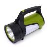 Prožektorius 3,7V įkraunamas LED su šoniniais žibintais KD1243 - Sodrinta.lt