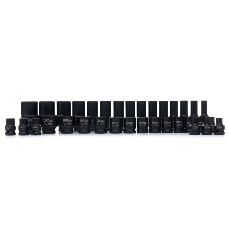 Smūginės galvutės 1/2" 35 vnt. rinkinys KD11757 - Sodrinta.lt