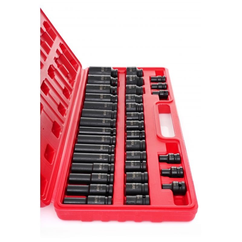 Smūginės galvutės 1/2" 35 vnt. rinkinys KD11757 - Sodrinta.lt