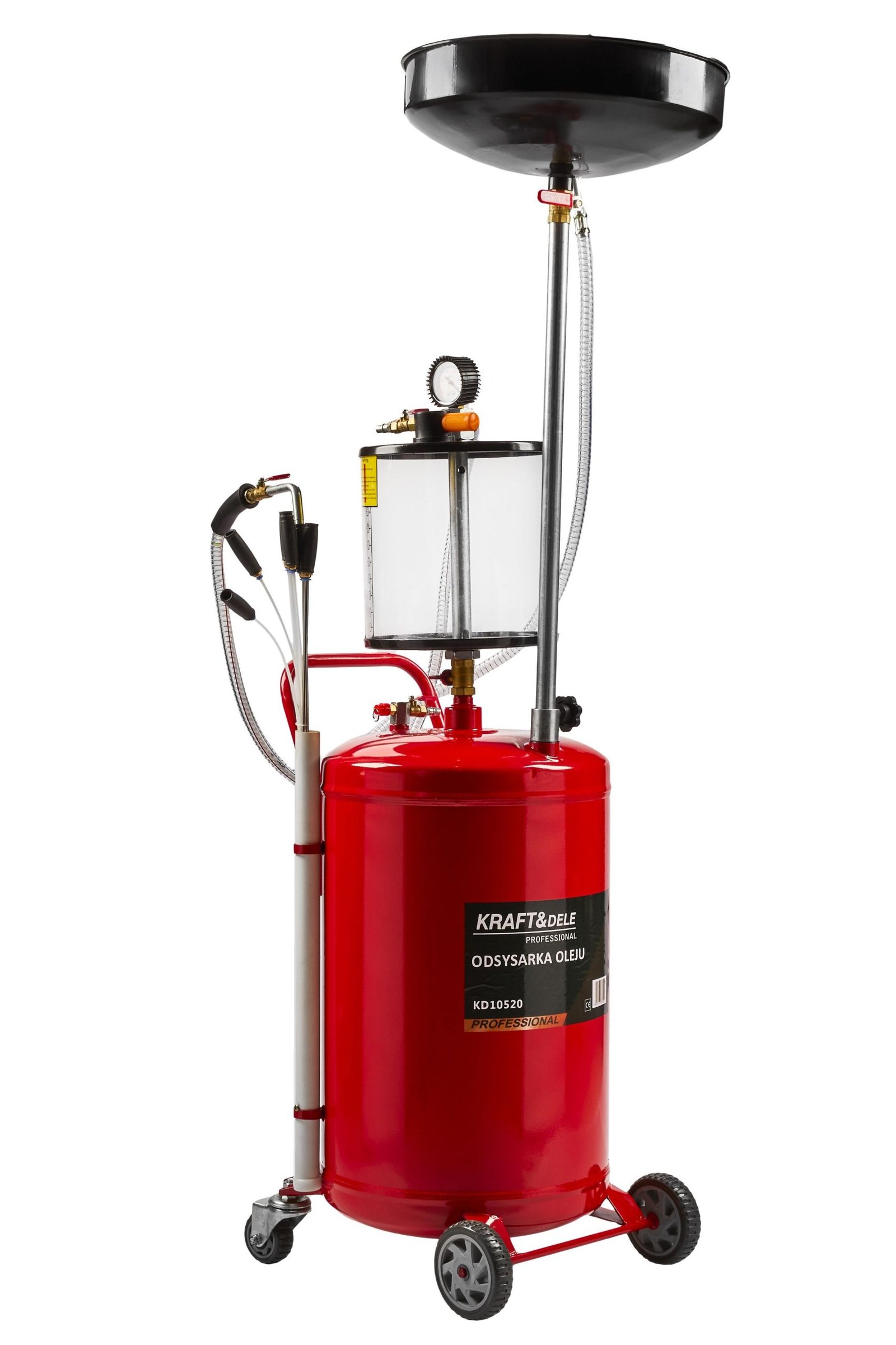 Pneumatinė alyvos išsiurbimo talpa 80 l KD10520 - Sodrinta.lt