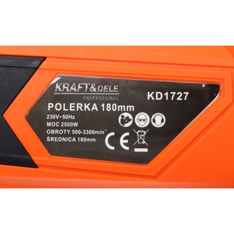 Elektrinė poliravimo mašinėlė 2500W KD1727 - Sodrinta.lt