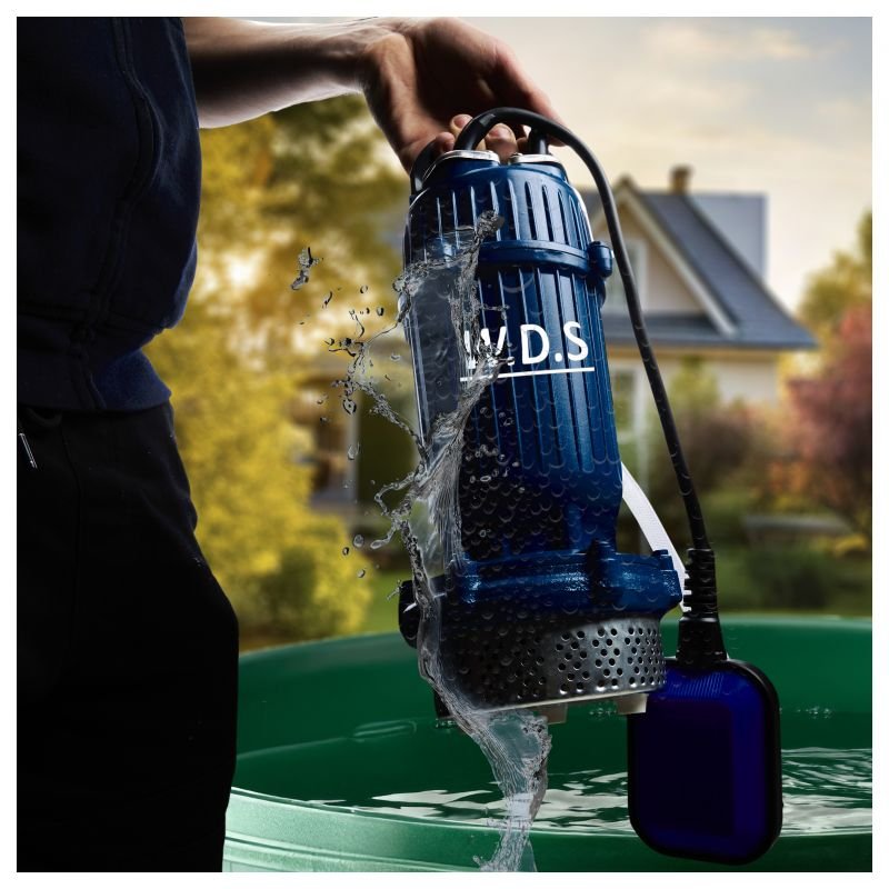 Panardinamas vandens siurblys švariam ir nešvariam vandeniui 2100 W WDS2420 - Sodrinta.lt