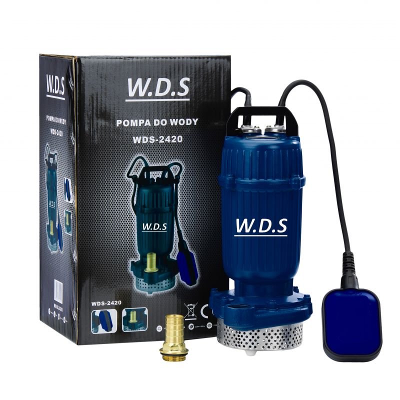 Panardinamas vandens siurblys švariam ir nešvariam vandeniui 2100 W WDS2420 - Sodrinta.lt