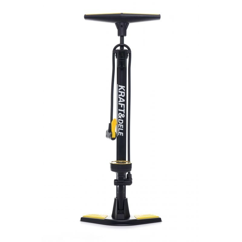 Stulpelinė dviračio pompa su manometru 32 x 530 mm KD11825 - Sodrinta.lt