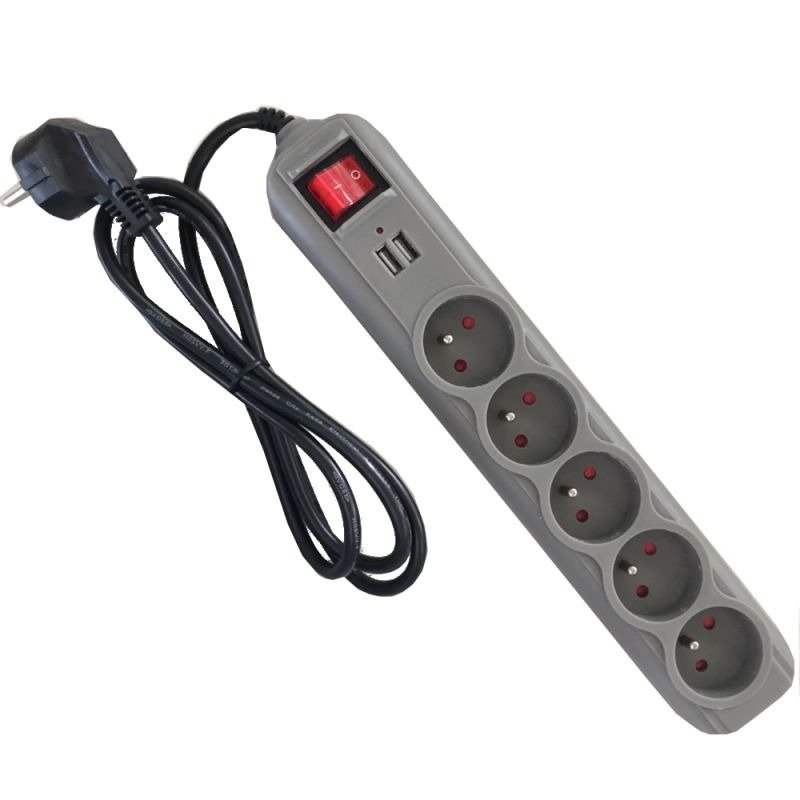 Prailgintuvas su USB lizdais 3 m KD4034 - Sodrinta.lt