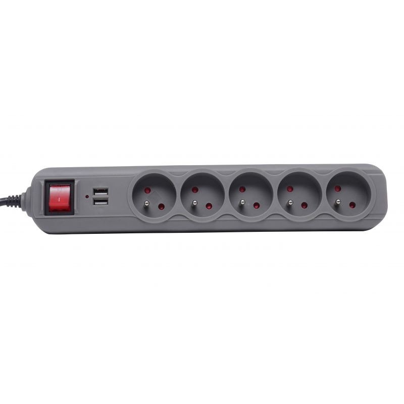 Prailgintuvas su USB lizdais 3 m KD4034 - Sodrinta.lt