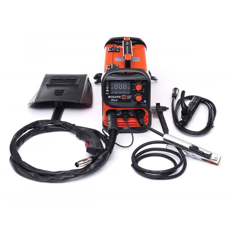 Suvirinimo pusautomatis be dujų MIG / MMA / LIFT TIG 3in1 250A KD1875 - Sodrinta.lt