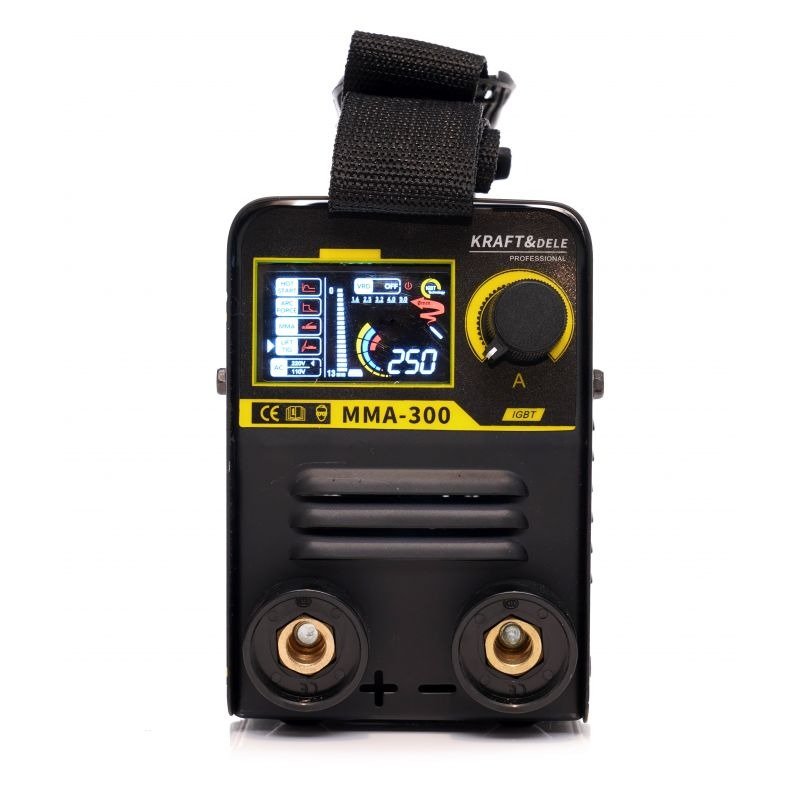 Inverterinis suvirinimo aparatas MMA IGBT LCD 300A KD1868 - Sodrinta.lt