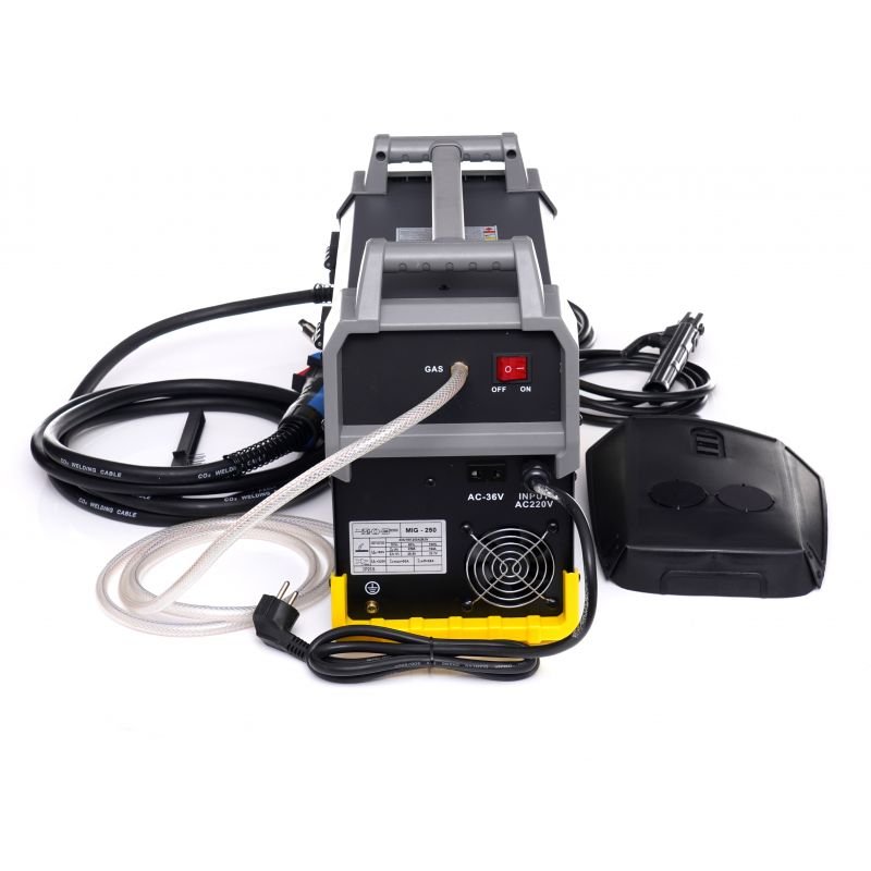 Pusautomatis suvirinimo aparatas MIG/MAG/FCAW/MMA/TIG LIFT 40-250A KD1874 - Sodrinta.lt