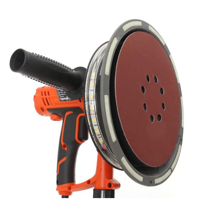 Gipso glaisto šlifuoklis žirafa 1500W su LED KD1741 - Sodrinta.lt