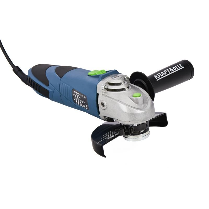 Elektrinis kampinis šlifuoklis - bulgarkė 125MM, 230V/900W KD1533 - Sodrinta.lt