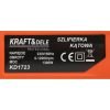 Elektrinis kampinis šlifuoklis - bulgarkė su reguliuojamomis apsukomis Ø125mm. 1300W KD1723 - Sodrinta.lt