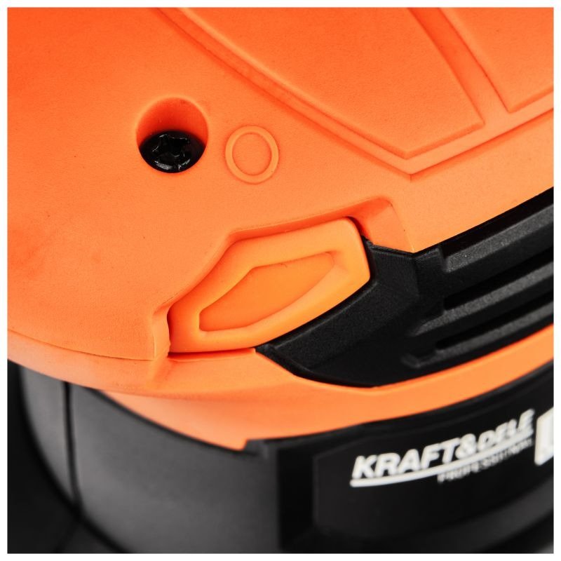 EKSCENTRINIS ŠLIFUOKLIS 110W + DULKIŲ MAIŠAS KD1684 - Sodrinta.lt