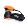 EKSCENTRINIS ŠLIFUOKLIS 110W + DULKIŲ MAIŠAS KD1684 - Sodrinta.lt