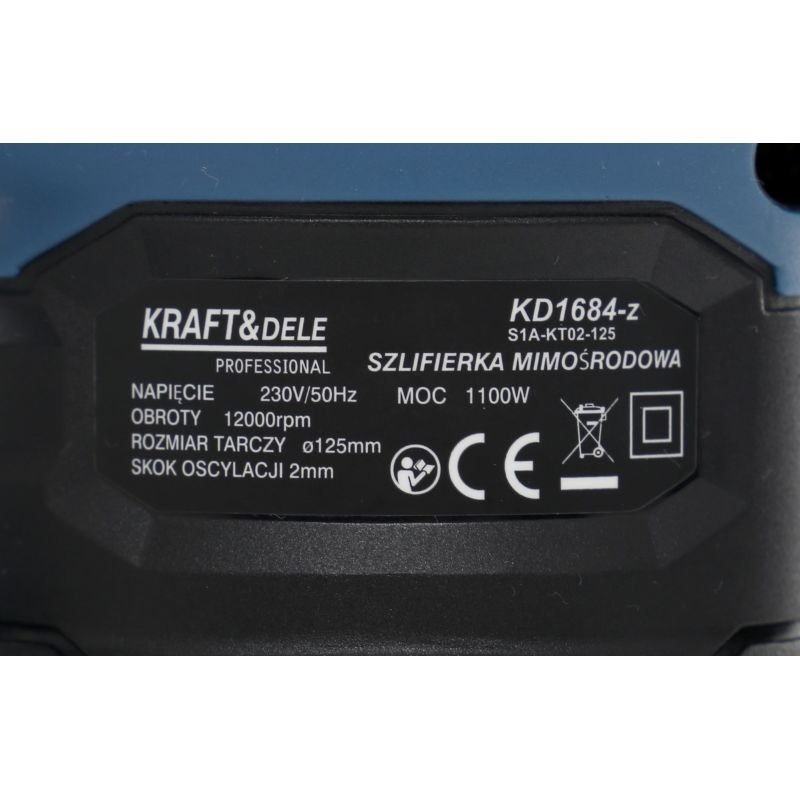 EKSCENTRINIS ŠLIFUOKLIS KD1684-Z - Sodrinta.lt
