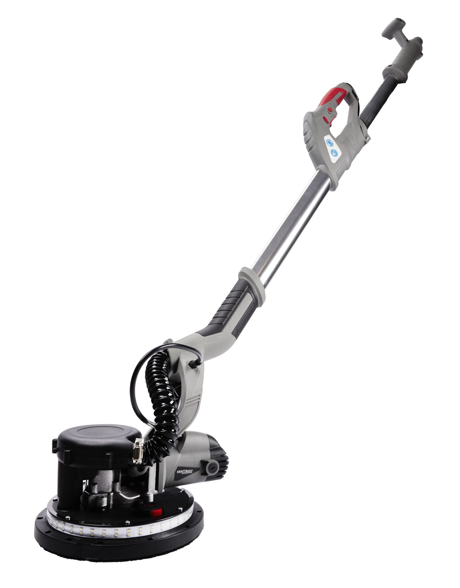 Gipso glaisto šlifuoklis žirafa su LED apšvietimu 2000W KD1798 - Sodrinta.lt