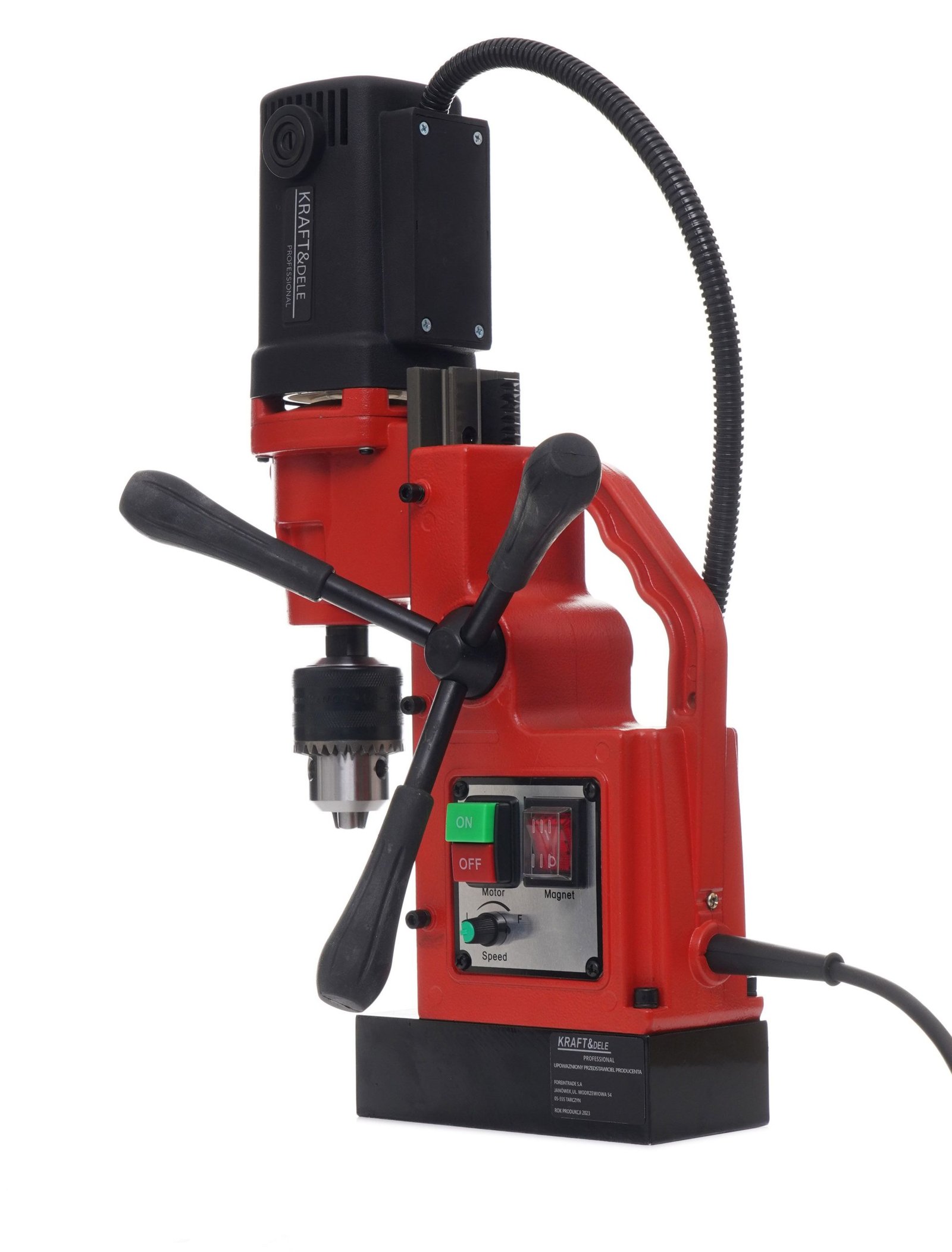 Magnetinės gręžimo staklės 1800 W / 1300 N / 16 mm KD1382 - Sodrinta.lt