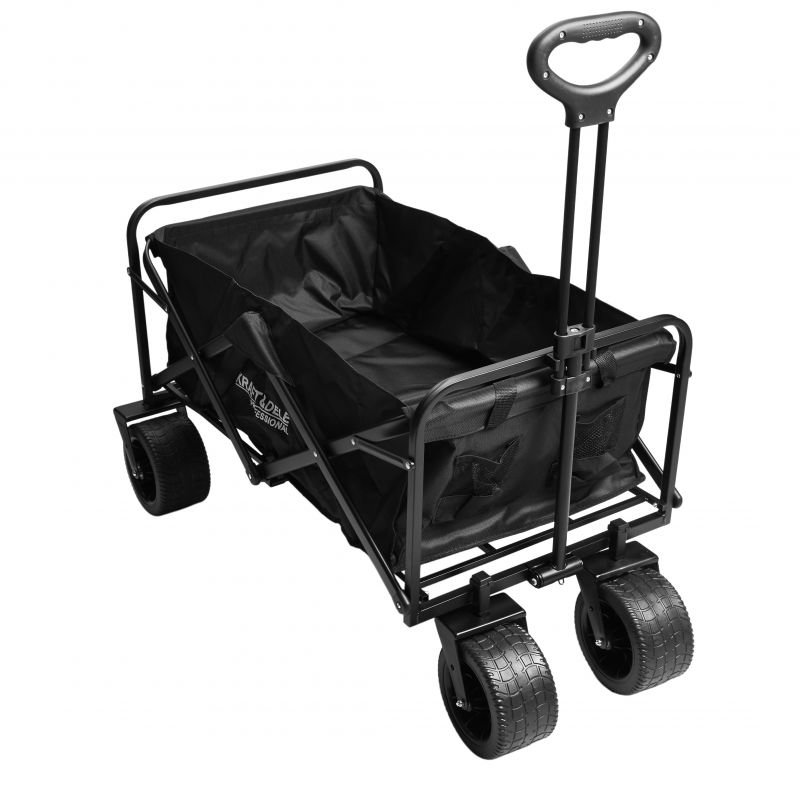 Sulankstomas transportavimo vežimėlis 160L KD3089 - Sodrinta.lt
