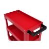 Dirbtuvių vežimėlis 510x260x580mm su 3 lentynom KD1065 - Sodrinta.lt